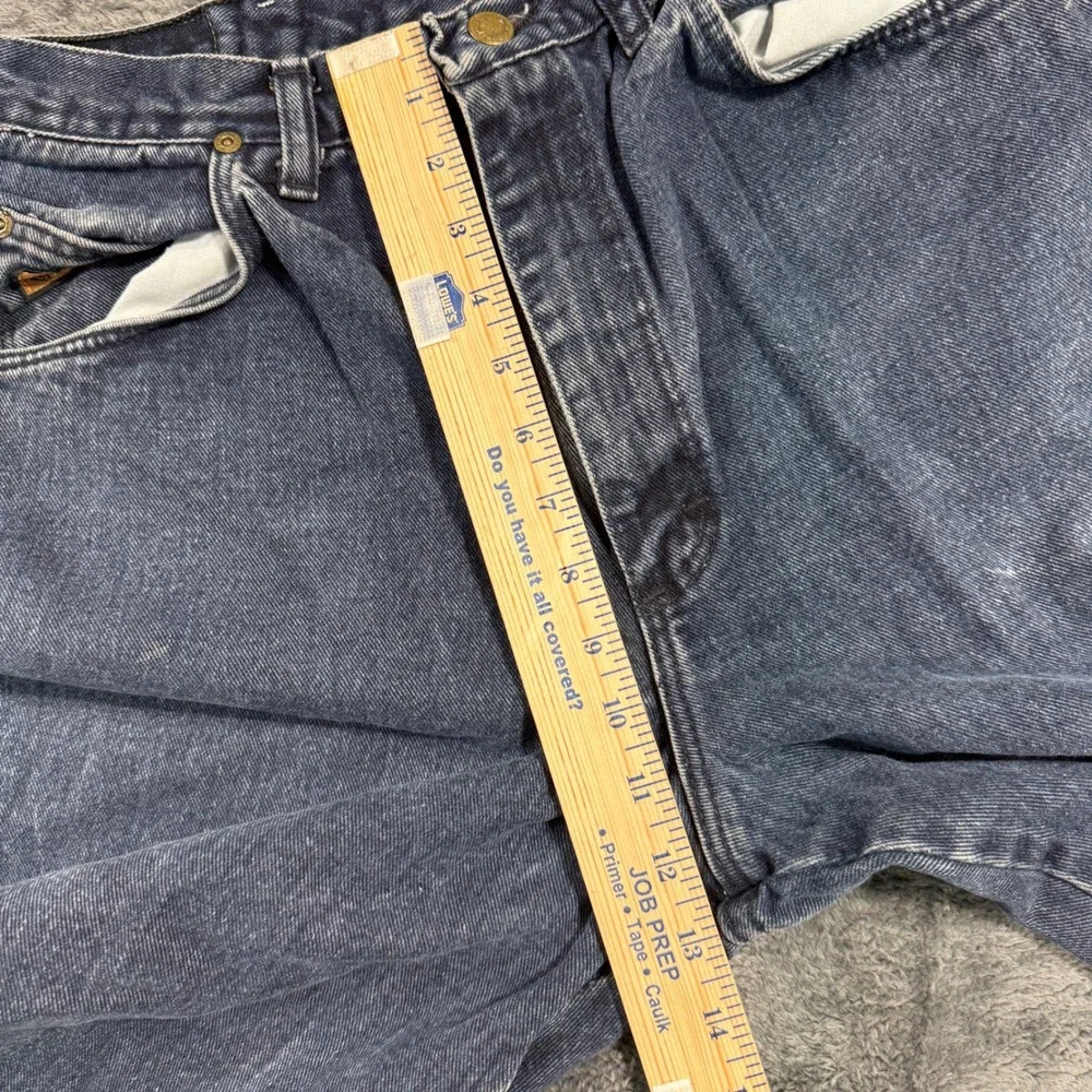 Wrangler‎ Hero Jeans Mens 31x32 Dark Wash Straight Leg Denim Blue